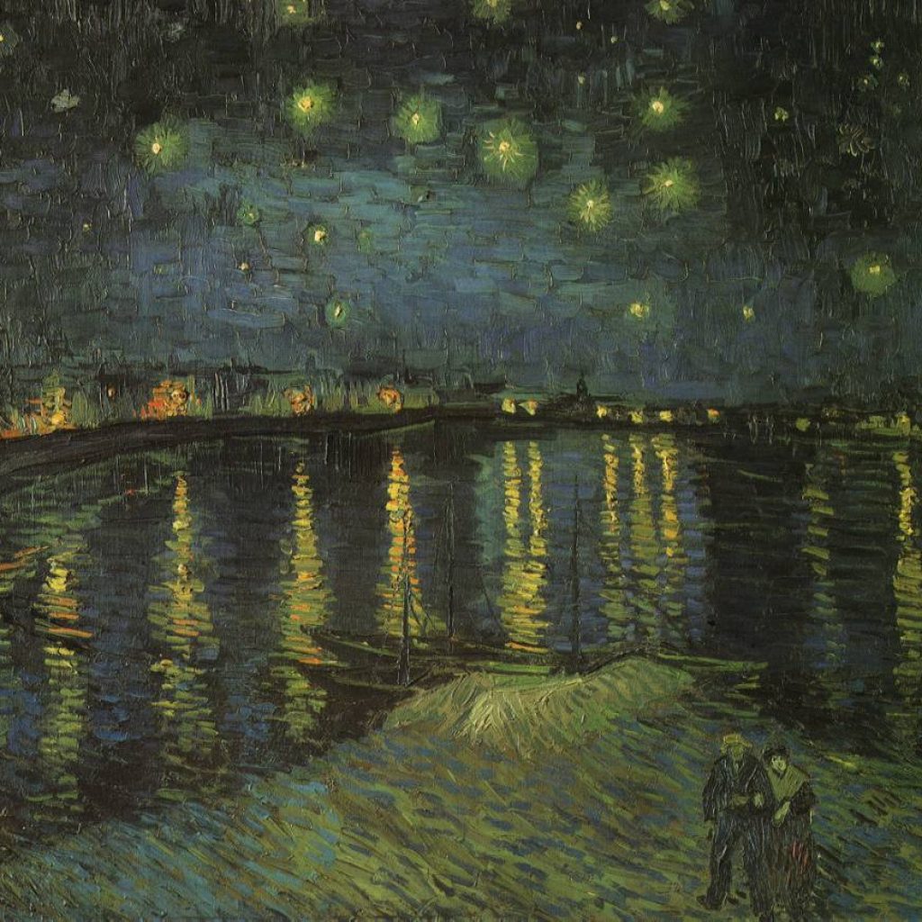 Nuit étoilée sur le Rhône - Van Gogh