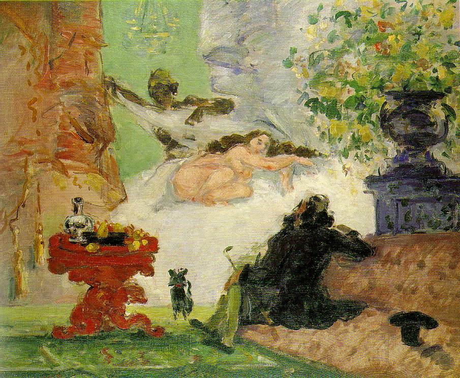 Olympia moderne - Cézanne