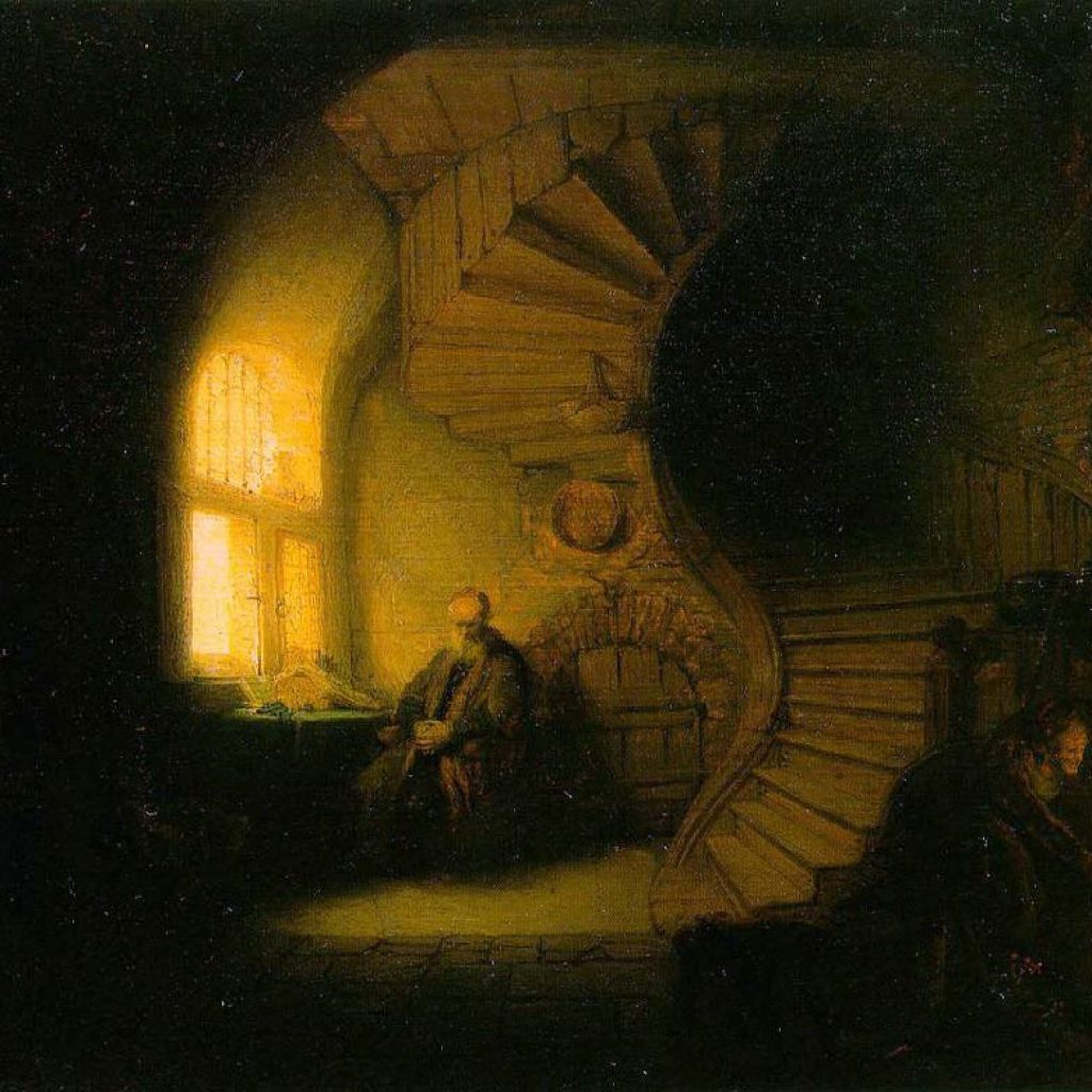 Philosophe en méditation - Rembrandt