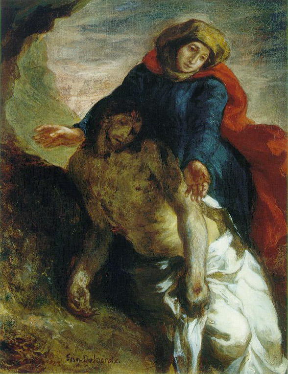 Pièta - Delacroix