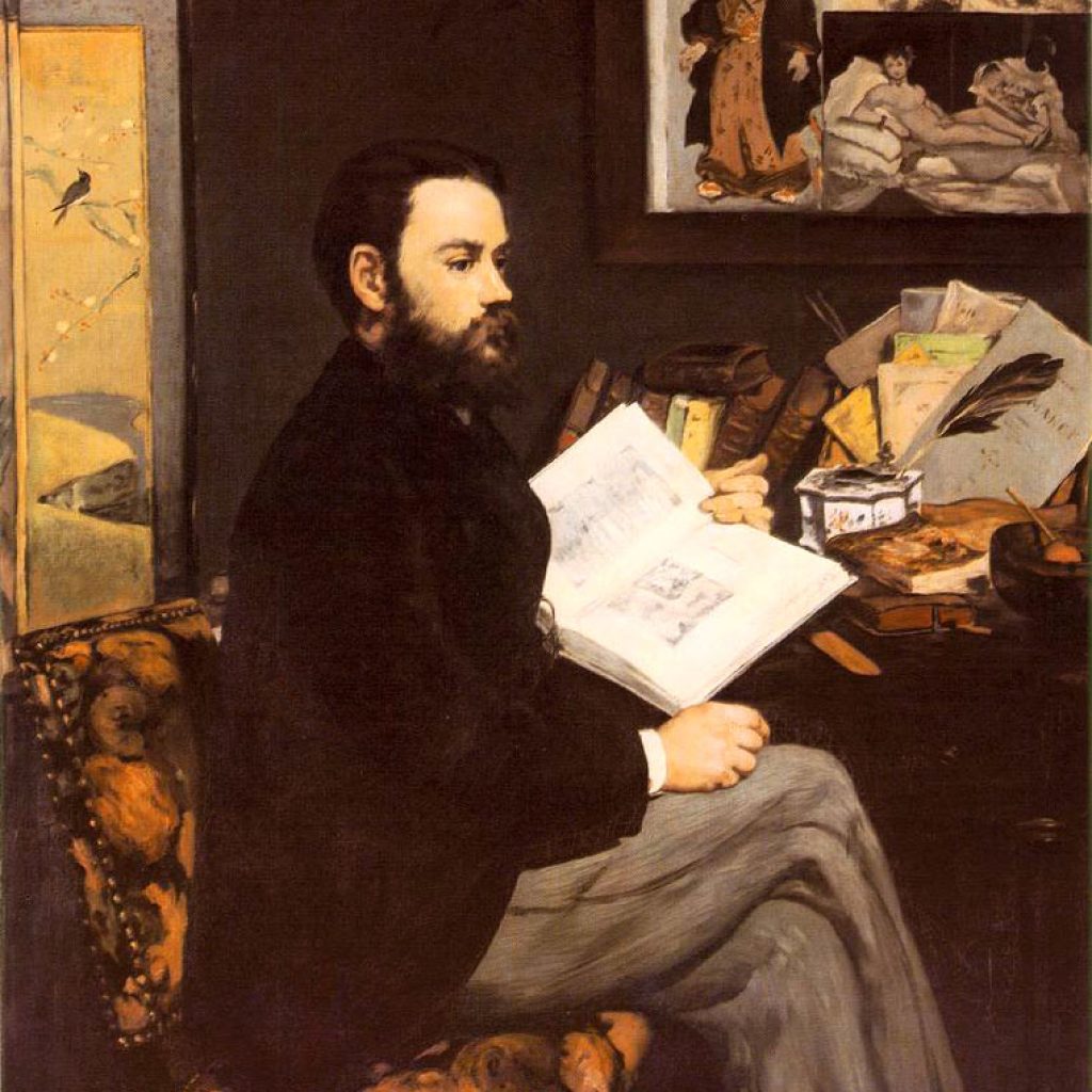 Portrait d'Emile Zola - Manet