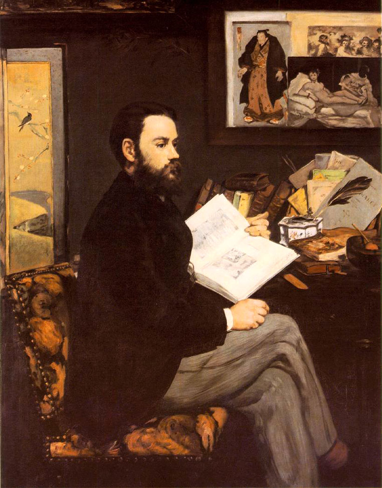 Portrait d'Emile Zola - Manet