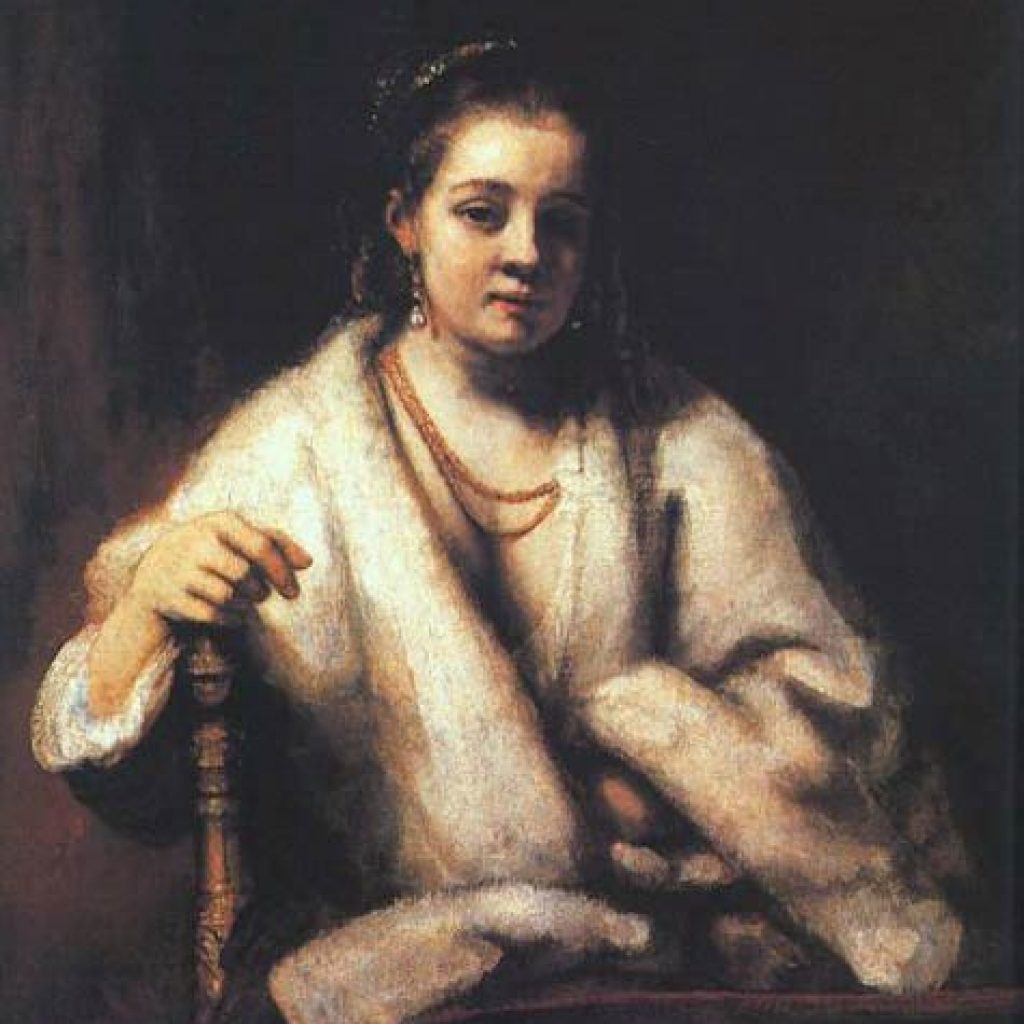 Portrait d'Hendrickje Stofells - Rembrandt