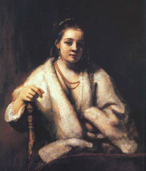 Portrait d'Hendrickje Stofells - Rembrandt