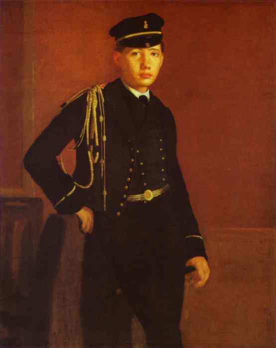 Portrait de Achille Degas - Degas