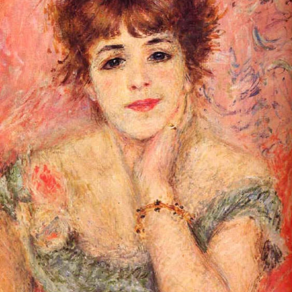 Portrait de Jeanne Samary - Renoir