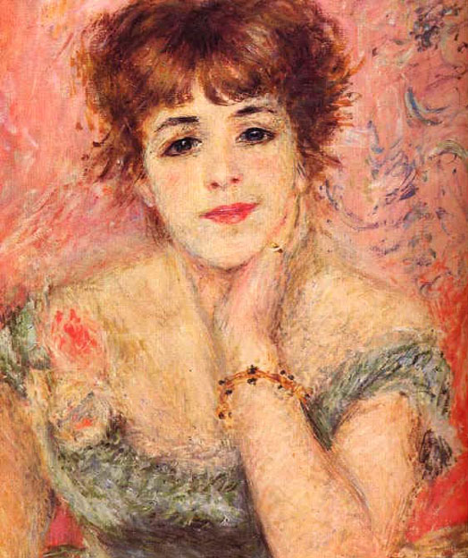Portrait de Jeanne Samary - Renoir