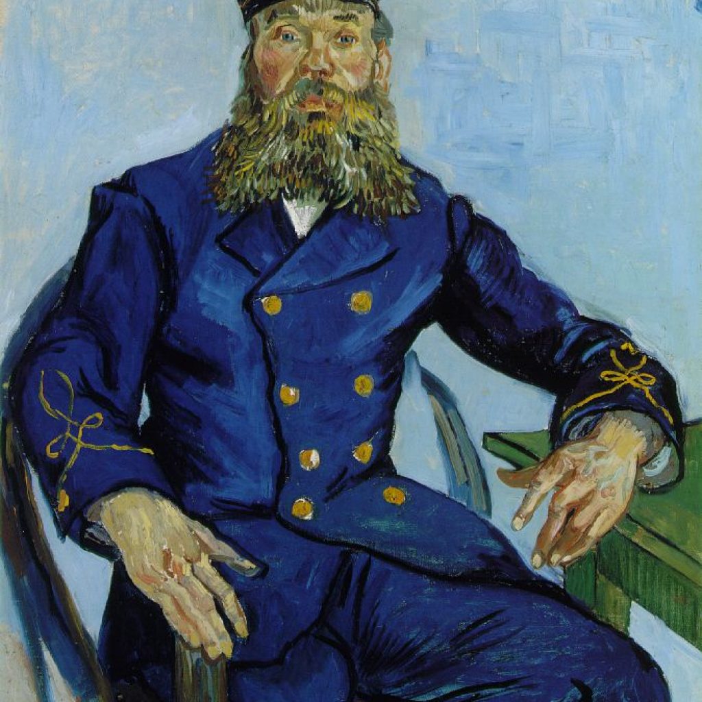Portrait de Joseph Roulin assis - Van Gogh