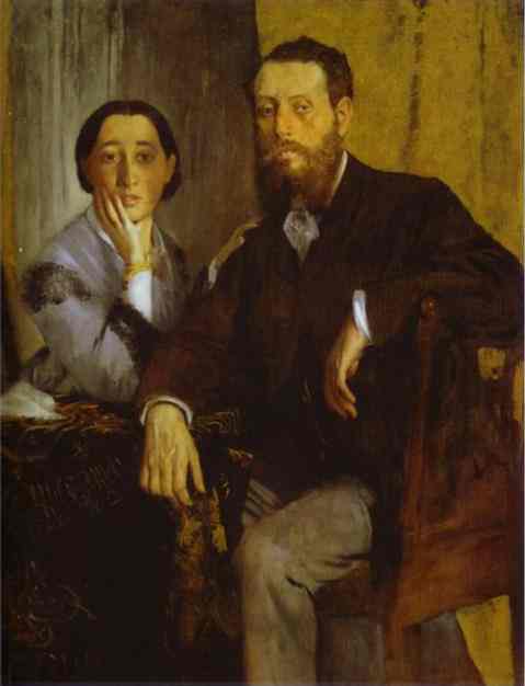 Portrait de M. et Mme Edmondo Morbilli - Degas