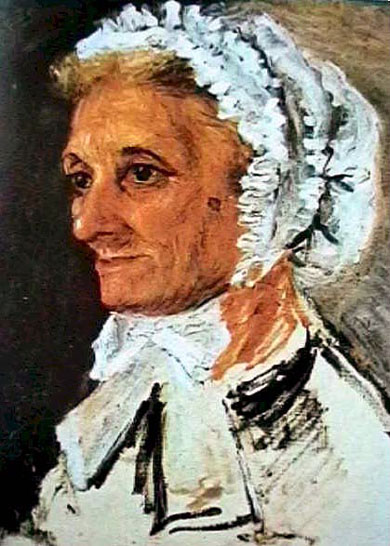 Portrait de la mère de Renoir - Renoir