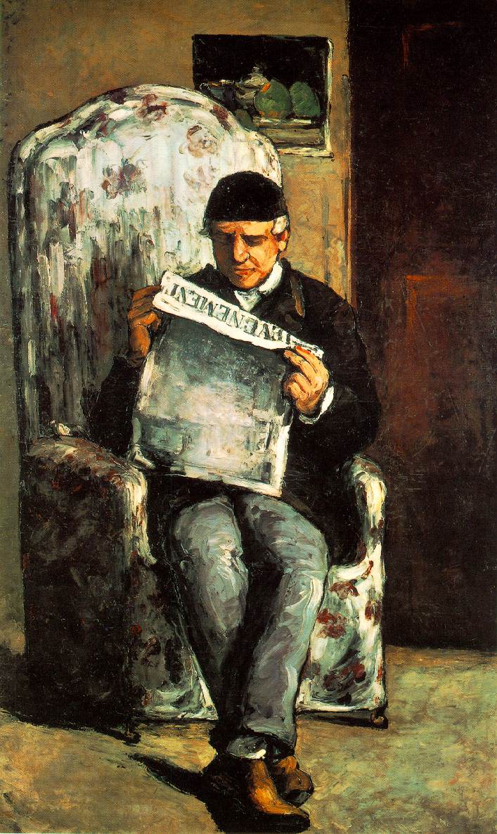 Portrait du père de l'artiste - Cézanne