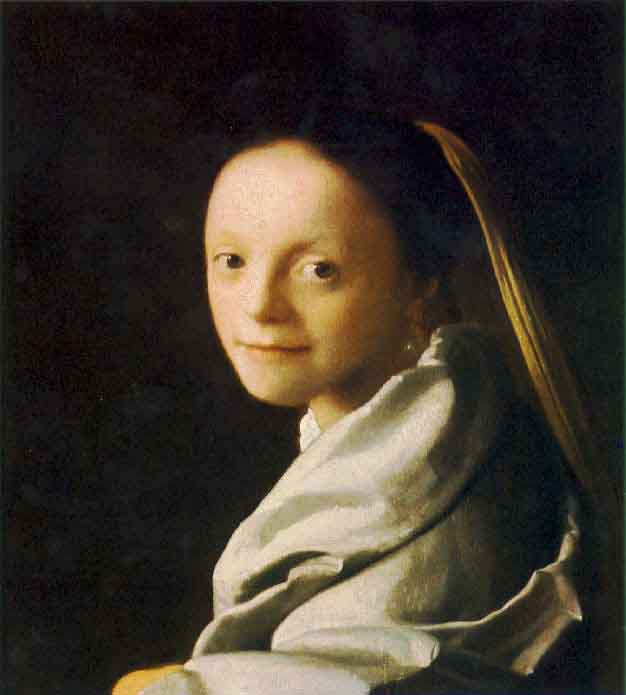 Portrait d'une jeune femme - Vermeer