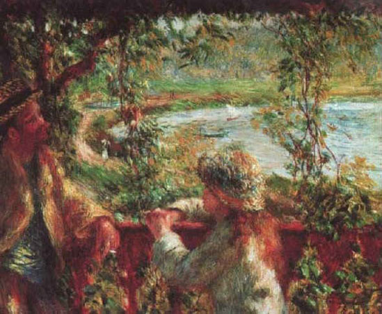 Près du lac - Renoir