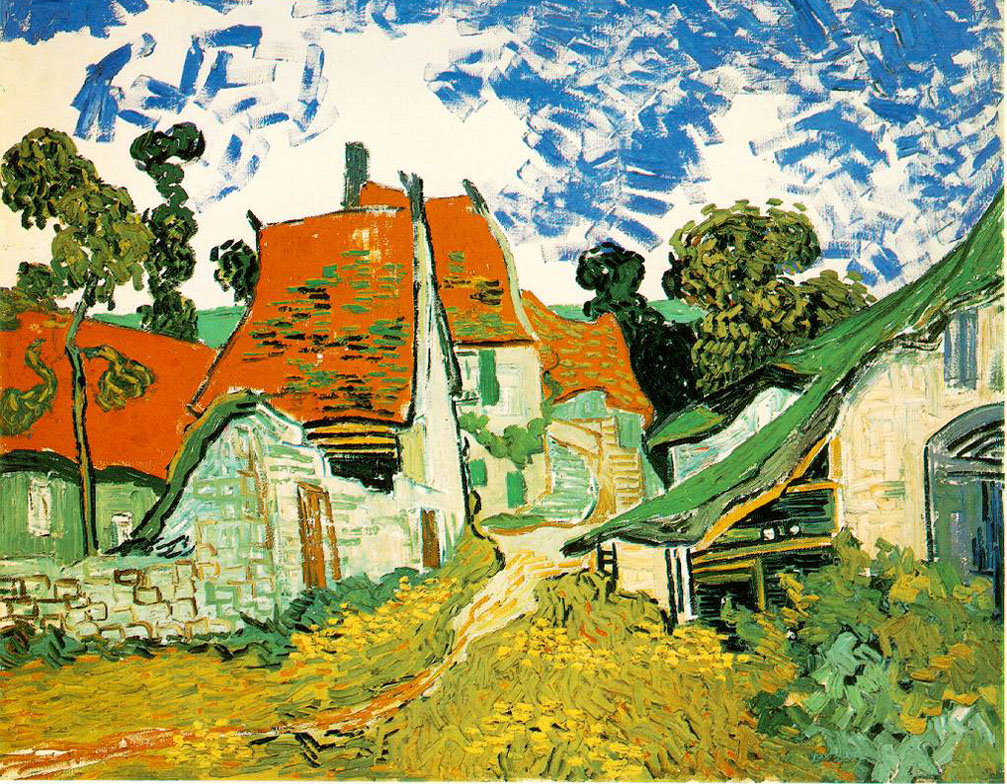 Rue d'Auvers - Van Gogh