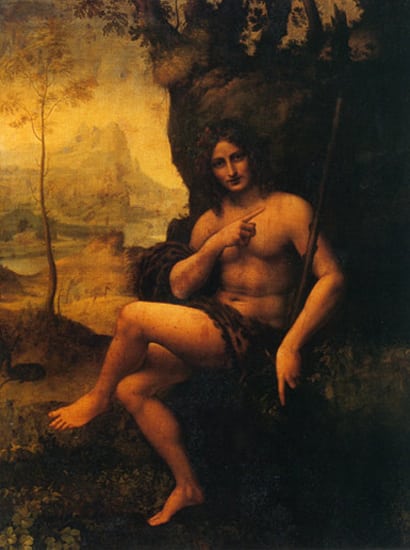 Saint Jean Baptiste sous les attributs de Bacchus - De Vinci