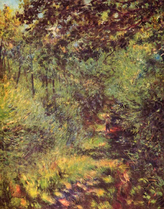 Sentier dans les bois - Renoir