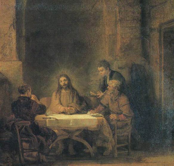 Souper d'Emmaus - Rembrandt