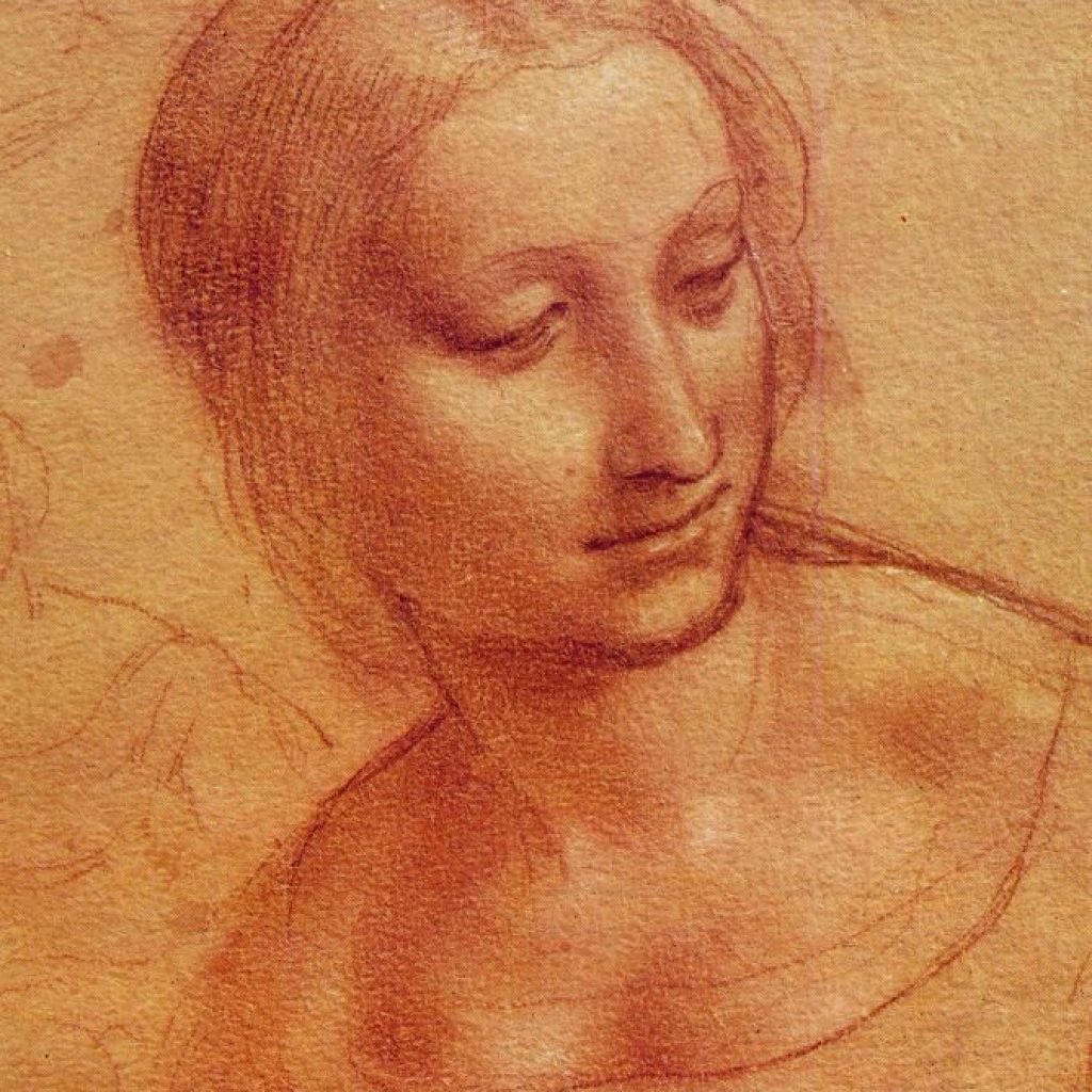 Tête de femme - De Vinci