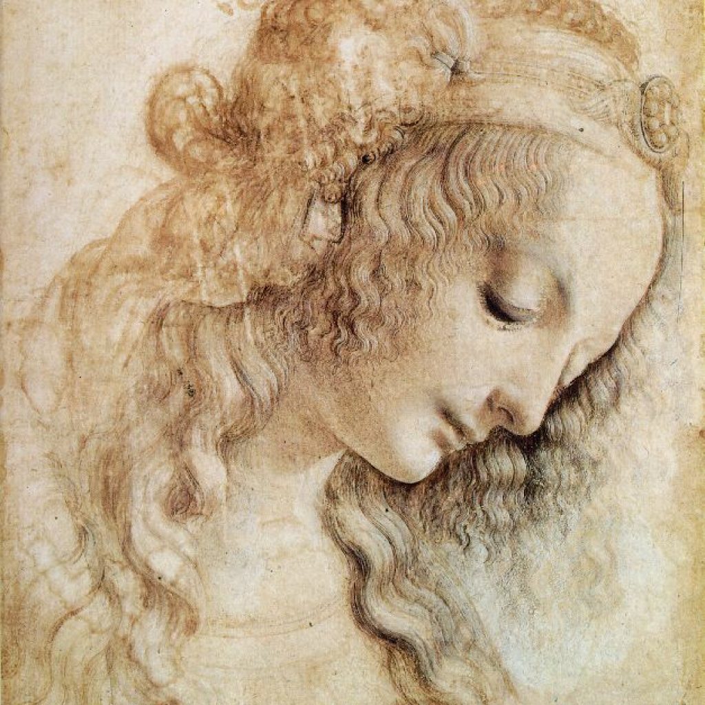 Tête de femme - De Vinci
