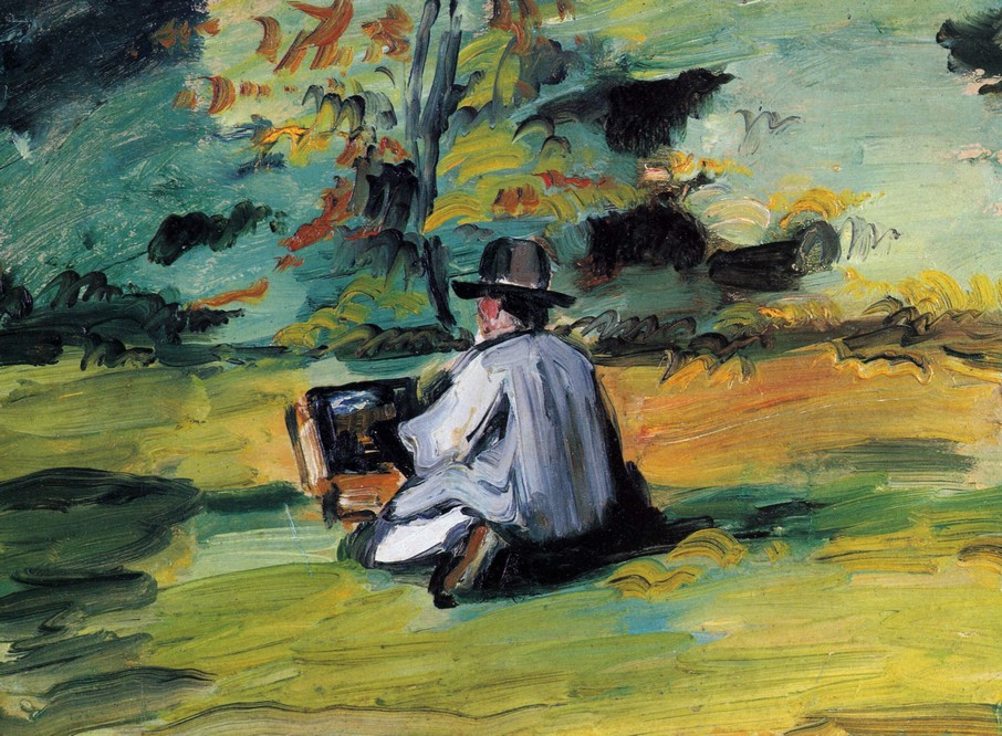 Un peintre au travail - Cézanne
