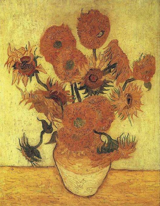 Vase avec quinze tournesols - Van Gogh