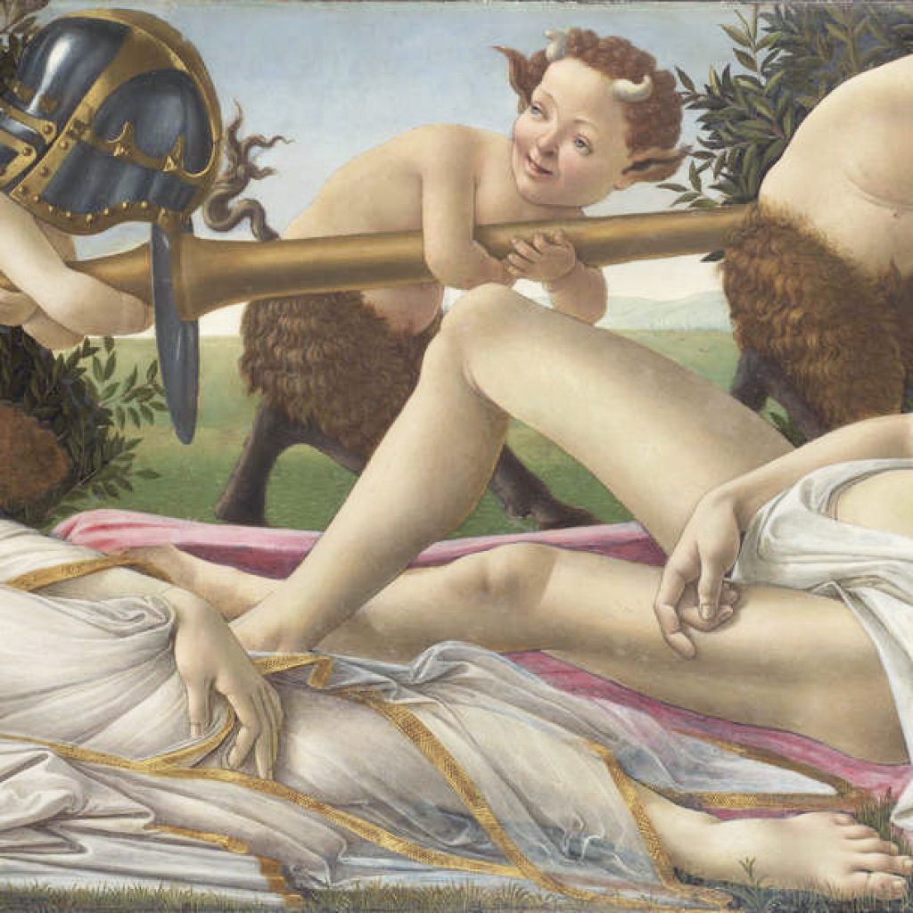 Venus et Mars - Botticelli