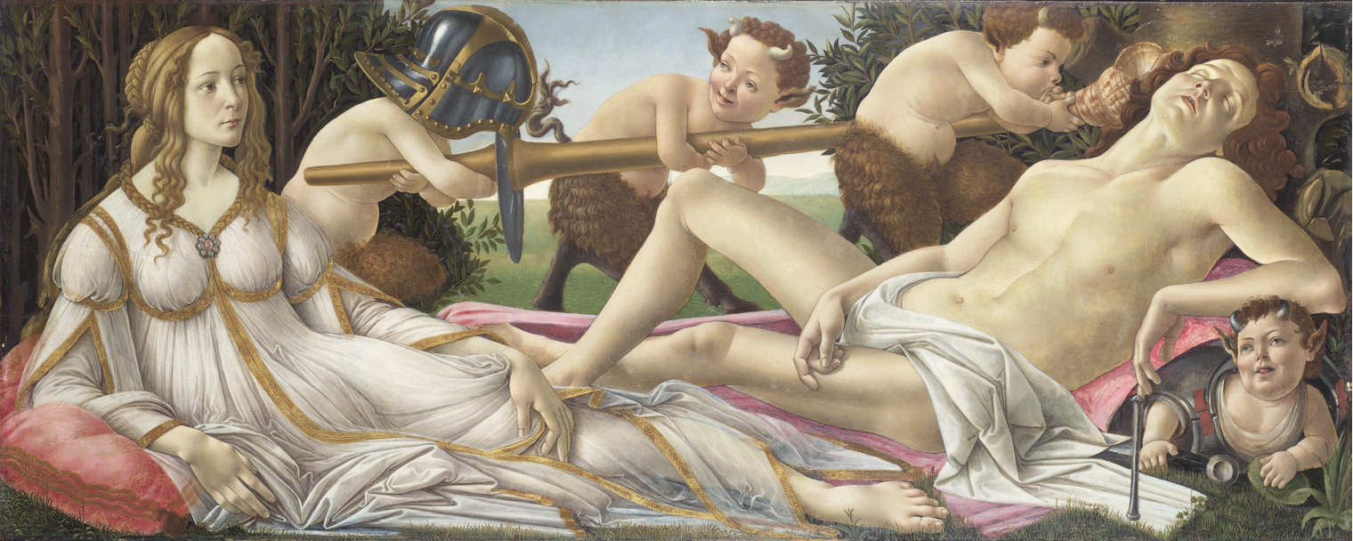 Venus et Mars - Botticelli