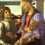 Vierge et enfant avec un ange - Botticelli