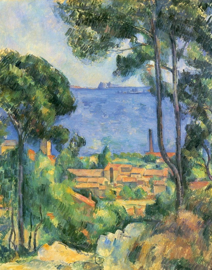 Vue de l'Estaque et du château d'If - Cézanne