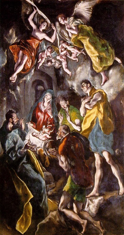 L'adoration des bergers - El Greco