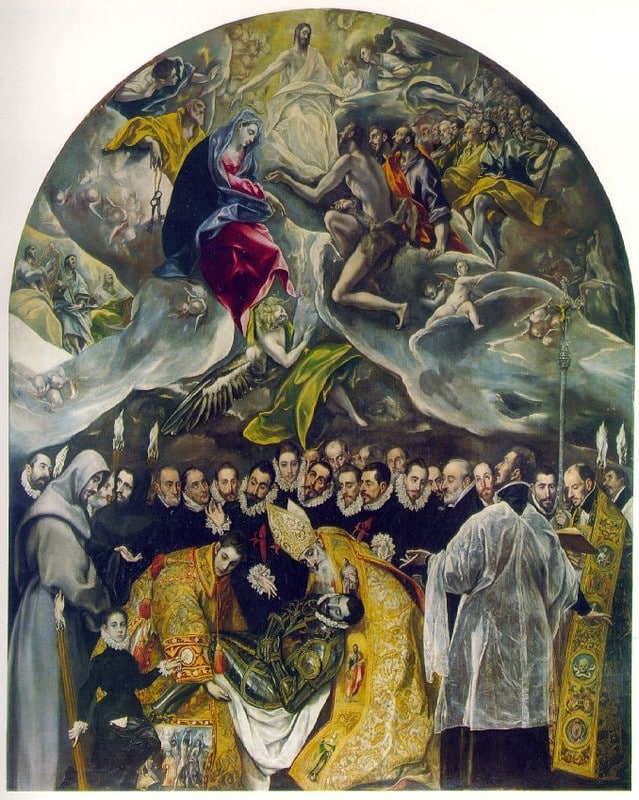 L'enterrement du Comte Orgasz - El Greco