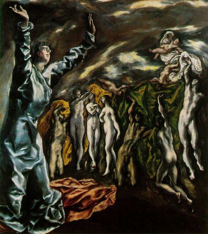 L'ouverture du cinquième sceau de l'Apocalypse - El Greco