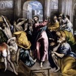 La purification du temple - El Greco