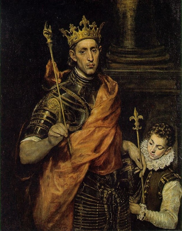 Saint Louis roi de France - El Greco