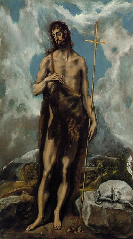 St Jean Baptiste - El Greco