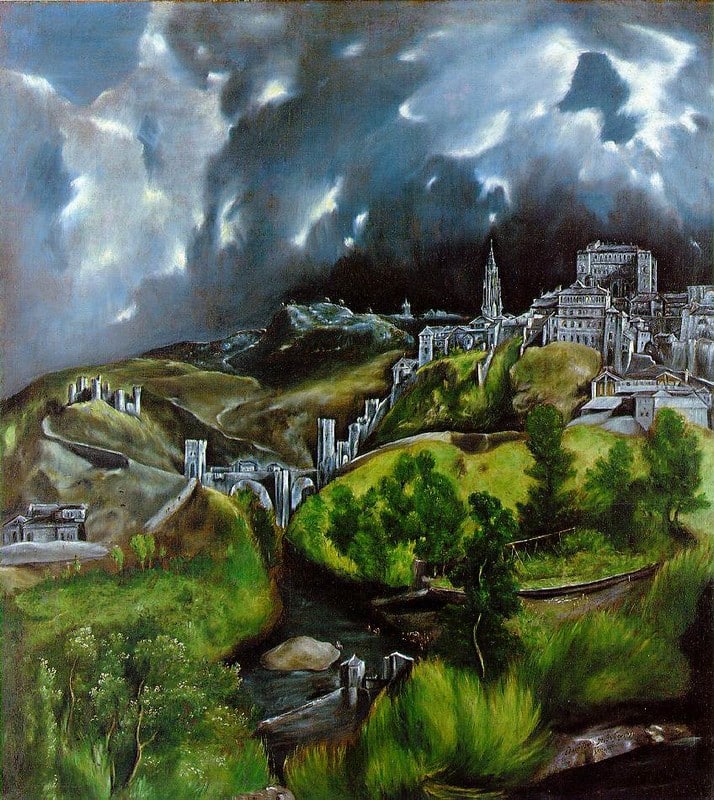 Vue de Tolède - El Greco